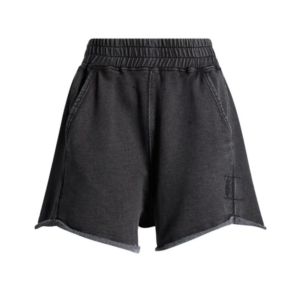 Free People FP Movement Size XS All Star Lounge Shorts Cotton Sweat Black NEW